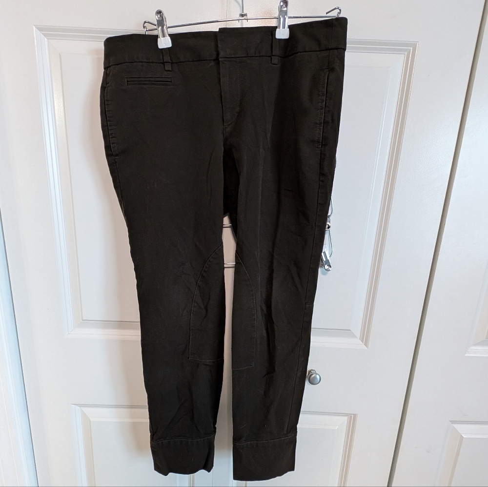 LOFT Olive Green Riding Style Equestrian Dress Pants julie nwot